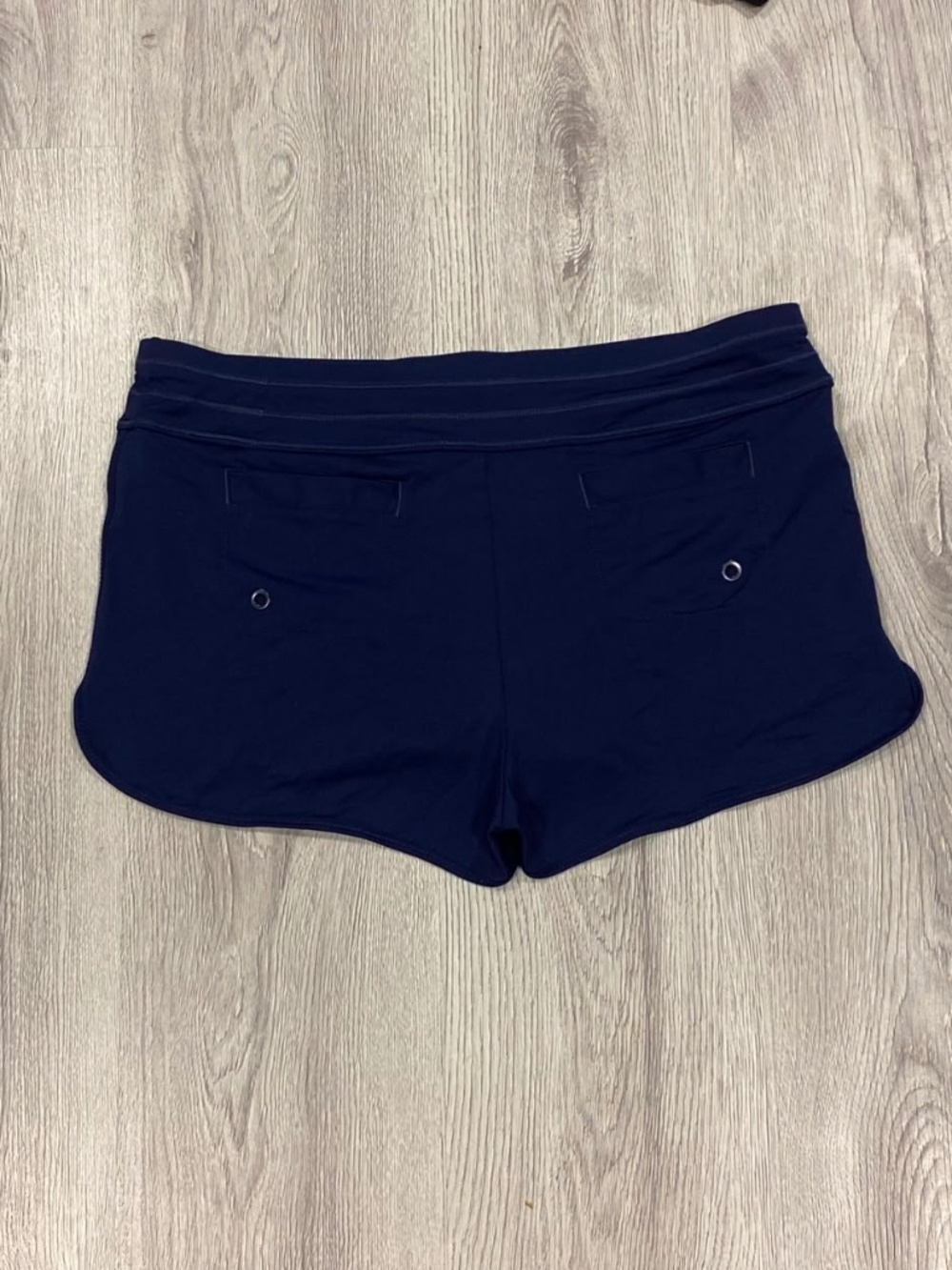 Athleta Navy Blue Swim Board Shorts Cover Up Medium. - Picture 3 of 8